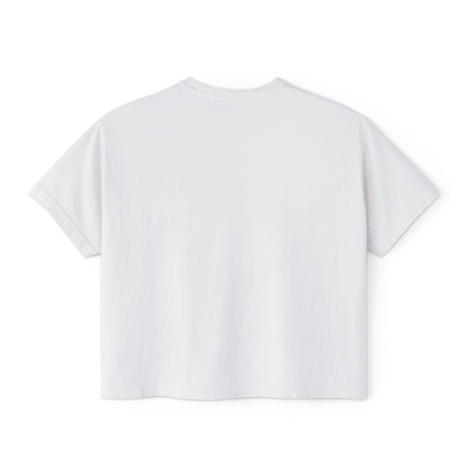 It Girl Boxy Tee — "IT GIRL" Graphic Women's Crop T-Shirt - Image 2