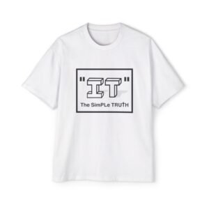 "IT" Graphic Tee — The Simple Truth Retro Logo Men’s T-Shirt